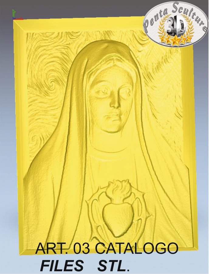 Madonna_STL_bassorilievo_per_CNC_pantografi_art.03