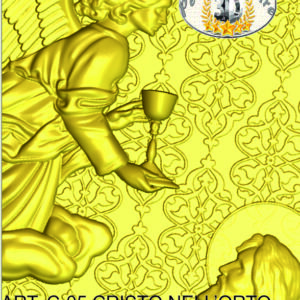 Cristo nell’orto degli ulivi files STL bassorilievo per CNC pantografi art. C-05