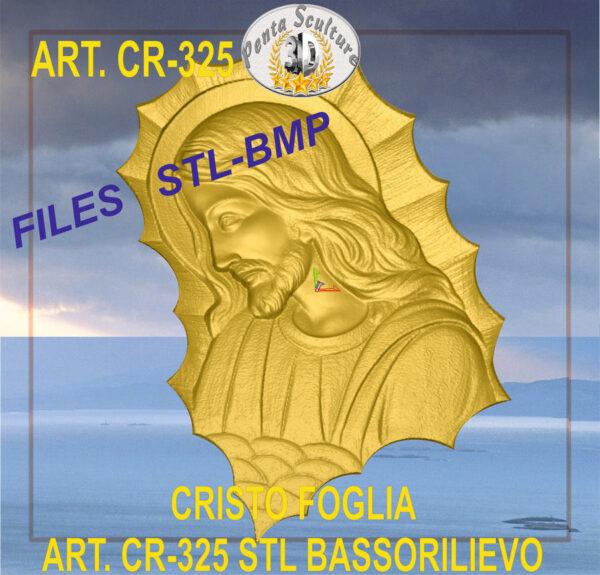 Cristo_foglia_files_STL_bassorilievo_per_CNC_pantografi_art._CR-325