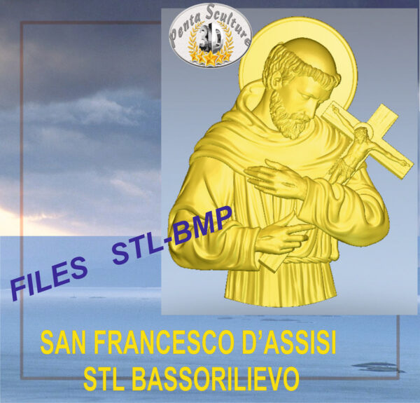 Composizione_Pietà_e_doppia_pergamena_STL_bassorilievo_per_CNC_pantografi_art.PT- 260