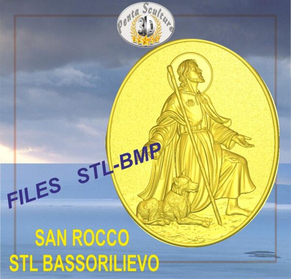 San_Rocco_STL_bassorilievo_per_CNC_pantografi