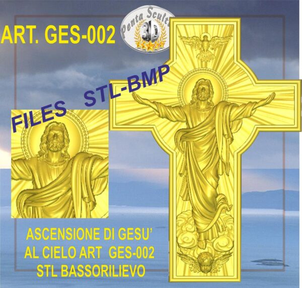 Ascensione_di_Gesù_al_cielo_files_STL_bassorilievo_per_CNC_pantografi_art. ges-002