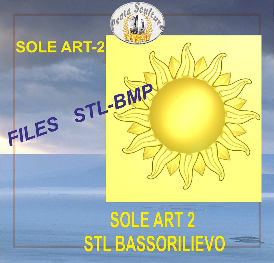 Sole_STL_bassorilievo_per_CNC_pantografi_art.2