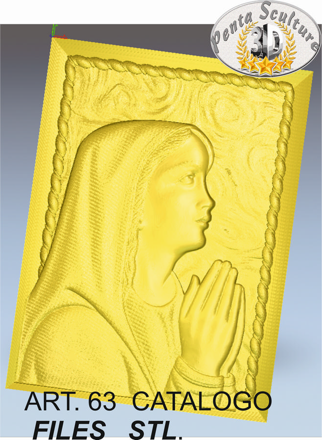 Madonna_STL_bassorilievo_per_CNC_pantografi_art.63