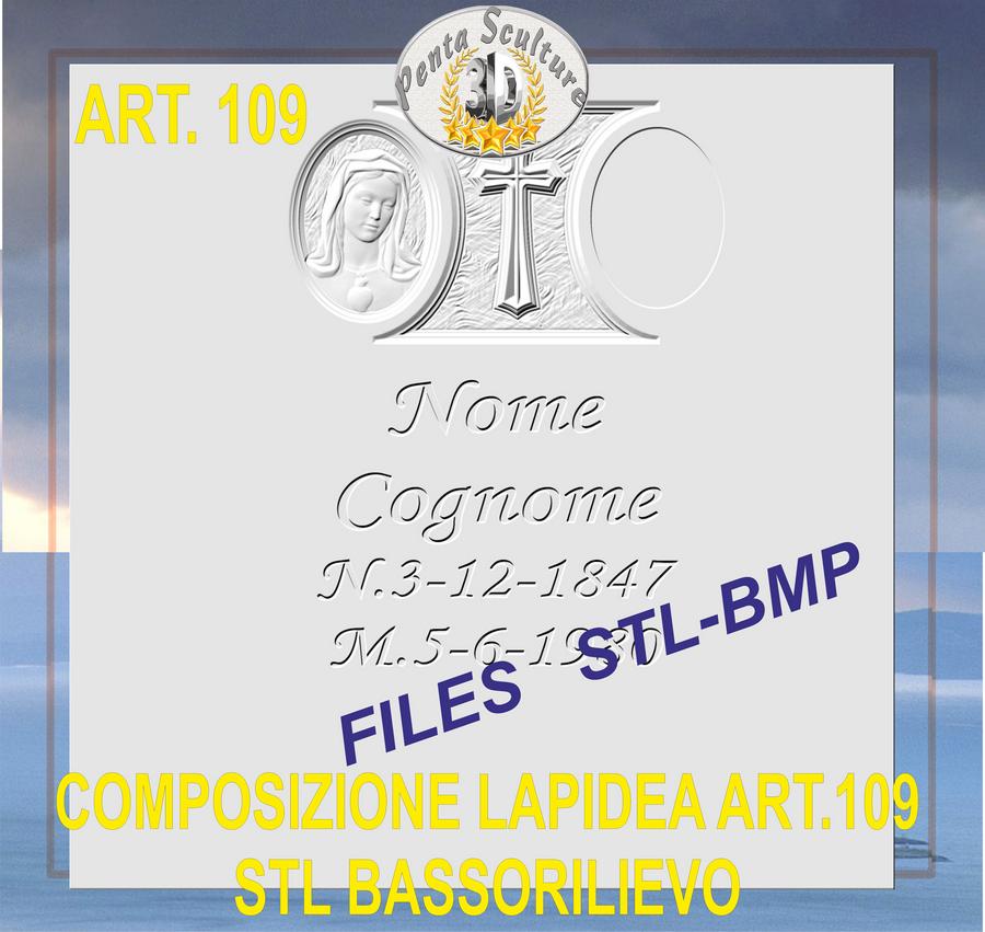 composizione_lapidea_STL_bassorilievo_per_CNC_pantografi_art.109
