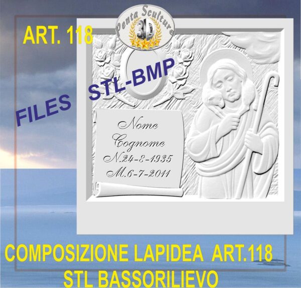 composizione_lapidea_STL_bassorilievo_per_CNC_pantografi_art.118