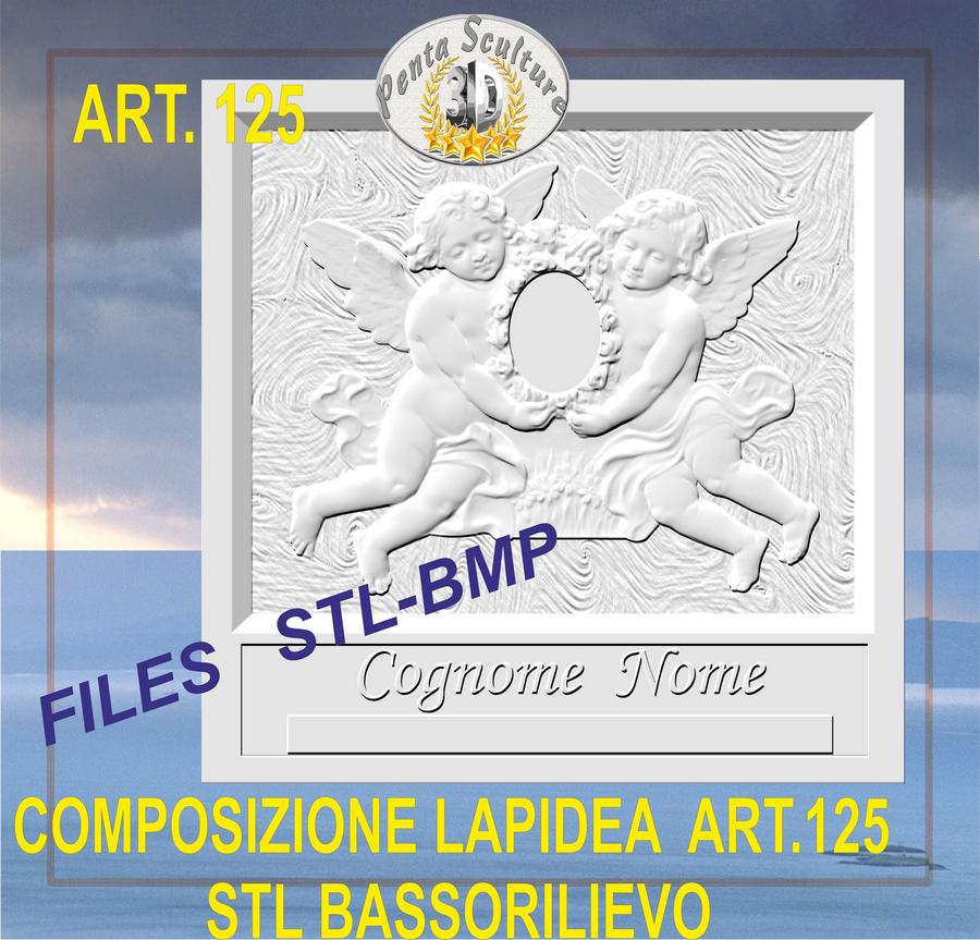 composizione_lapidea_STL_bassorilievo_per_CNC_pantografi_art.125