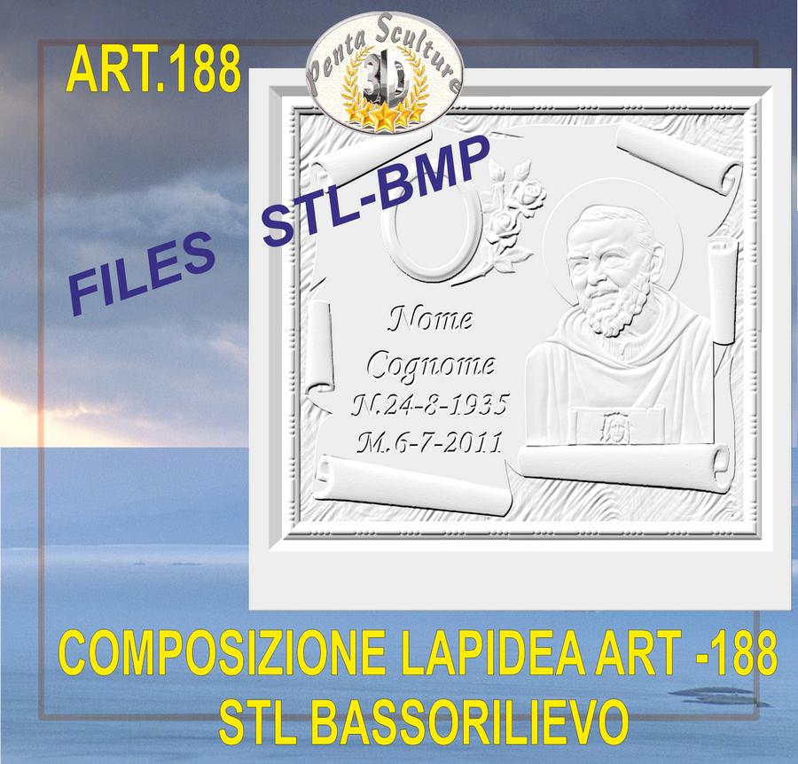 composizione_lapidea_STL_bassorilievo_per_CNC_pantografi_art.188