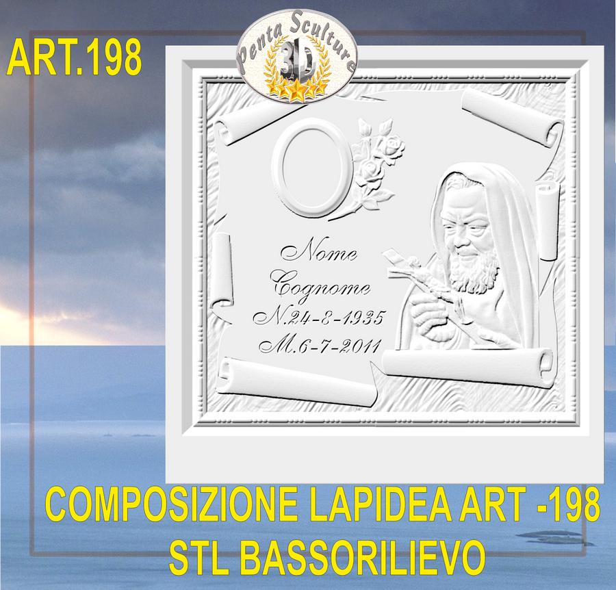 composizione_lapidea_STL_bassorilievo_per_CNC_pantografi_art.198