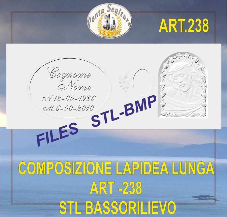 composizione_lapidea_lunga_STL_bassorilievo_per_CNC_pantografi_art.238