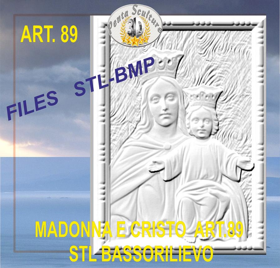 madonna_e_cristo_STL_bassorilievo_per_CNC_pantografi_art.89
