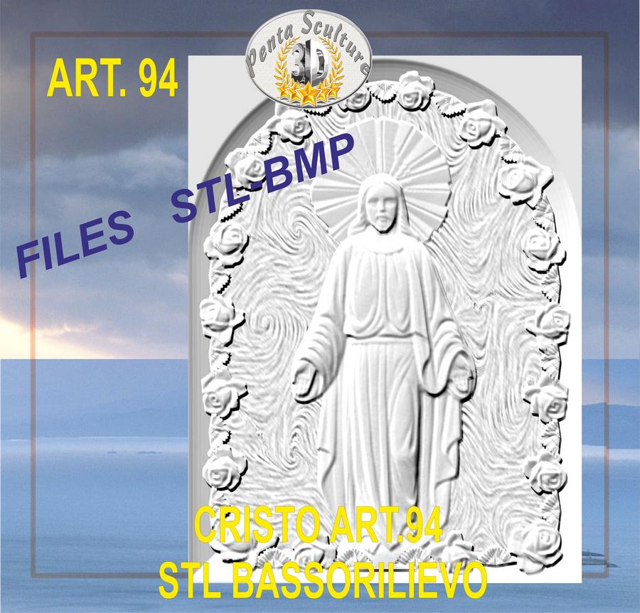cristo_STL_bassorilievo_per_CNC_pantografi_art.94