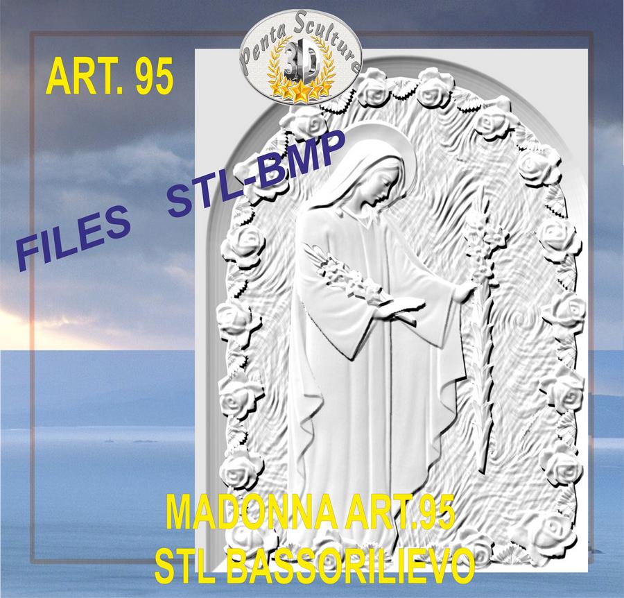 madonna_STL_bassorilievo_per_CNC_pantografi_art.95