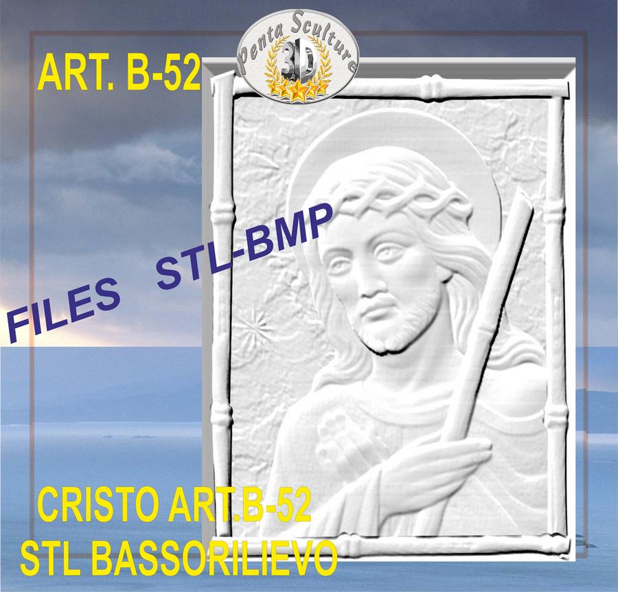 Cristo_STL_bassorilievo_per_CNC_pantografi_art.B-52
