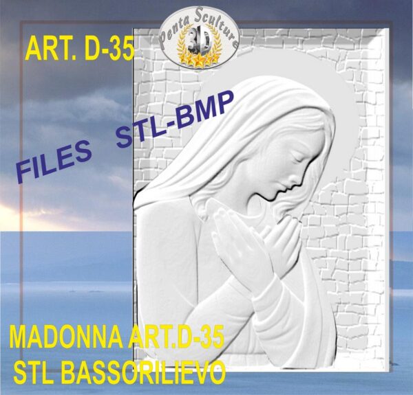 madonna_STL_bassorilievo_per_CNC_pantografi_art.D-35