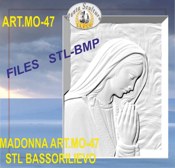 madonna_STL_bassorilievo_per_CNC_pantografi_art.MO-47