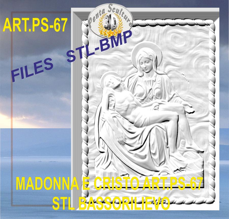 madonna_e_cristo_STL_bassorilievo_per_CNC_pantografi_art.PS-67