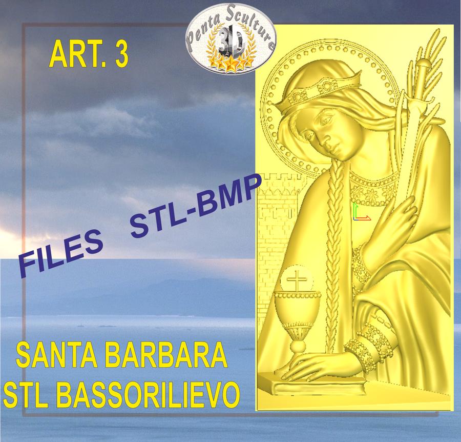 santa_barbara_STL_bassorilievo_per_CNC_pantografi_art.3