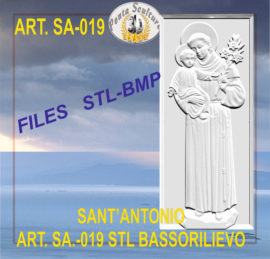 sant’antonio_STL_bassorilievo_per_CNC_pantografi_art.sa-019