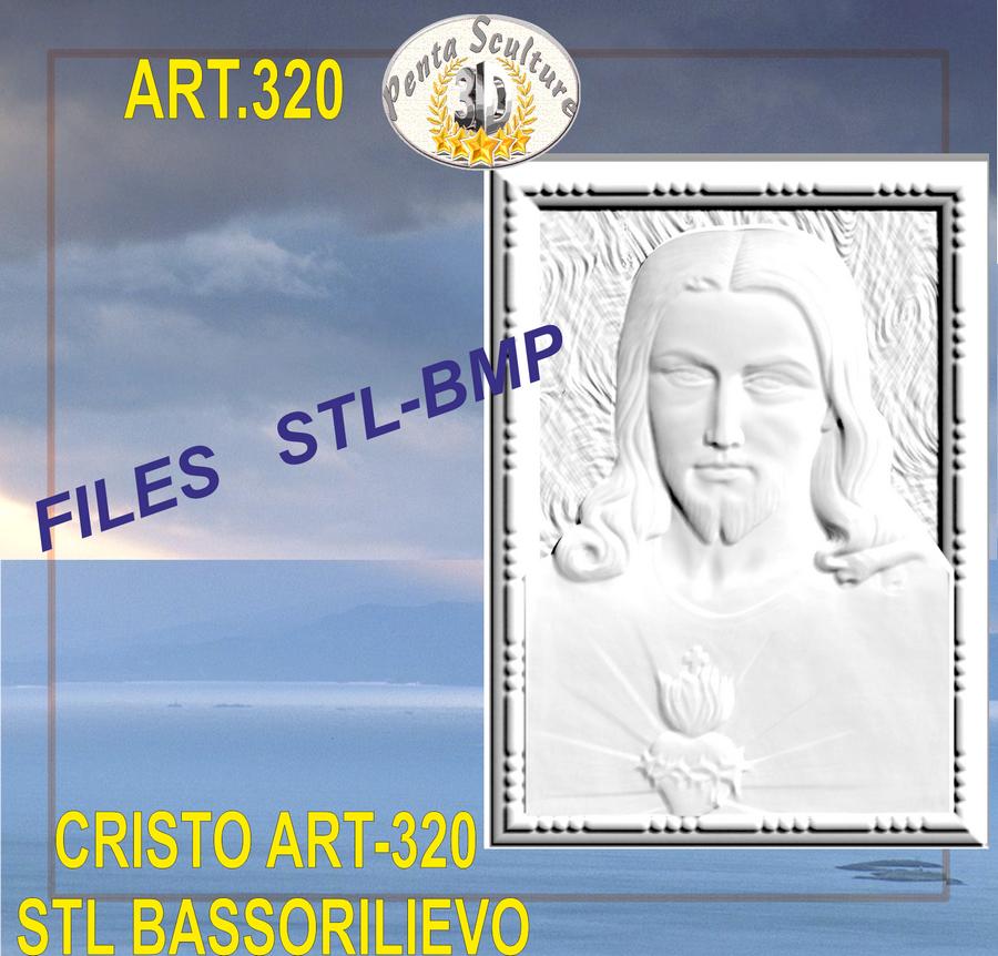 cristo_STL_bassorilievo_per_CNC_pantografi_art.320