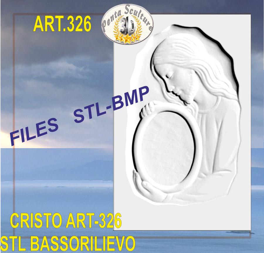 cristo_STL_bassorilievo_per_CNC_pantografi_art.326