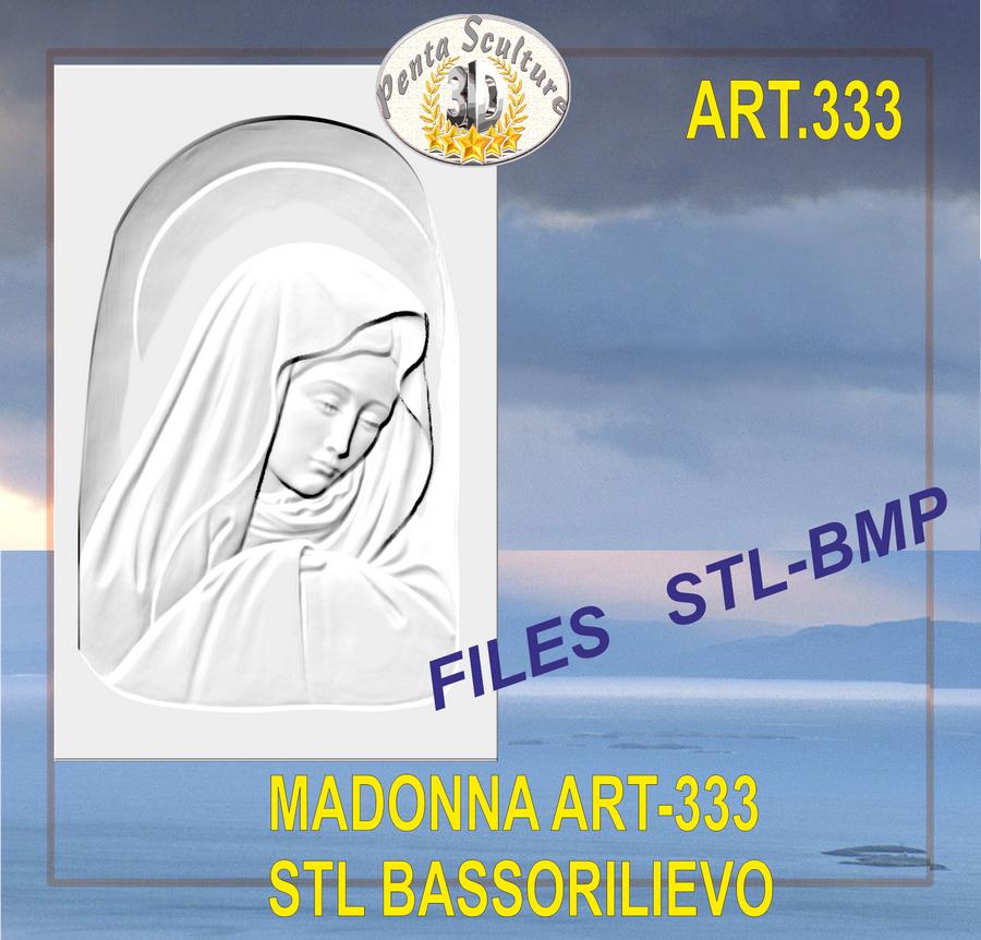 madonna_STL_bassorilievo_per_CNC_pantografi_art.333
