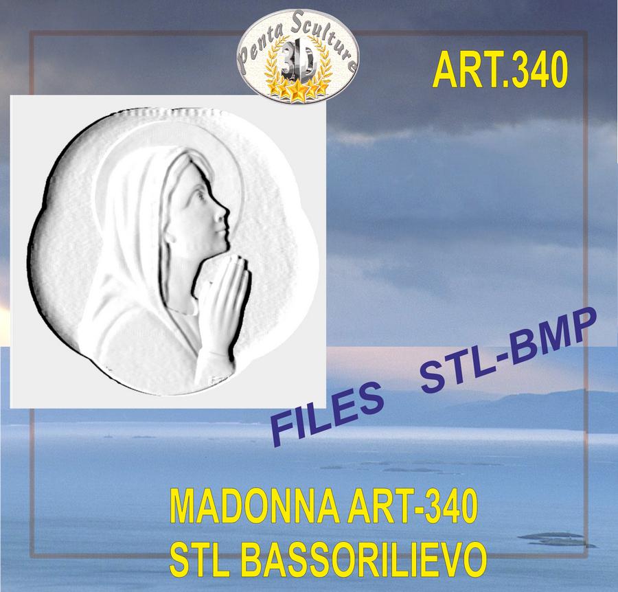 madonna_STL_bassorilievo_per_CNC_pantografi_art._340