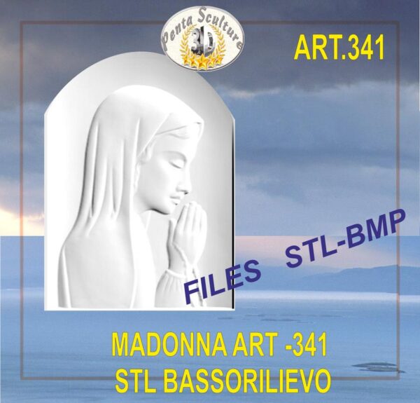 madonna_STL_bassorilievo_per_CNC_pantografi_art._341