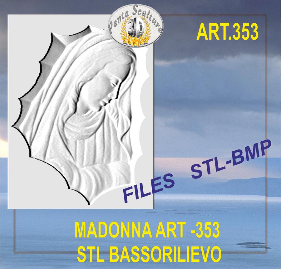madonna__STL_bassorilievo_per_CNC_pantografi_art._353