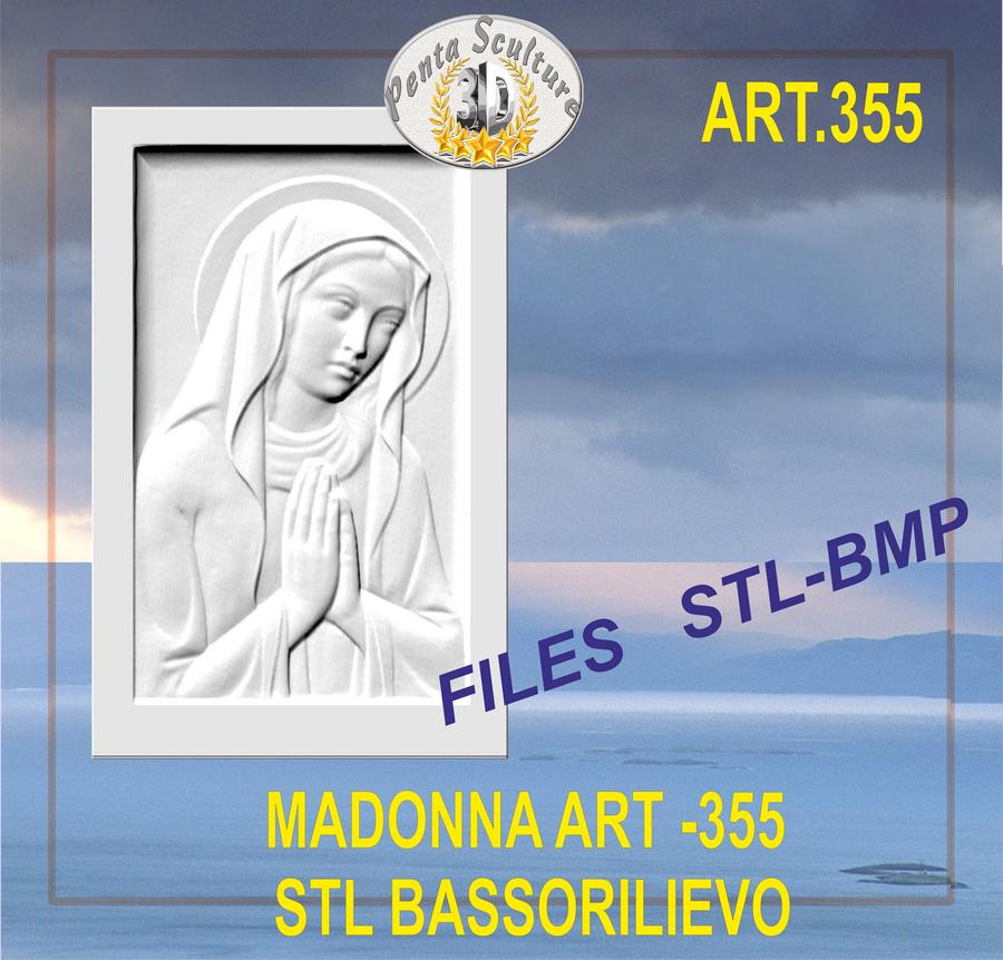 madonna__STL_bassorilievo_per_CNC_pantografi_art._355