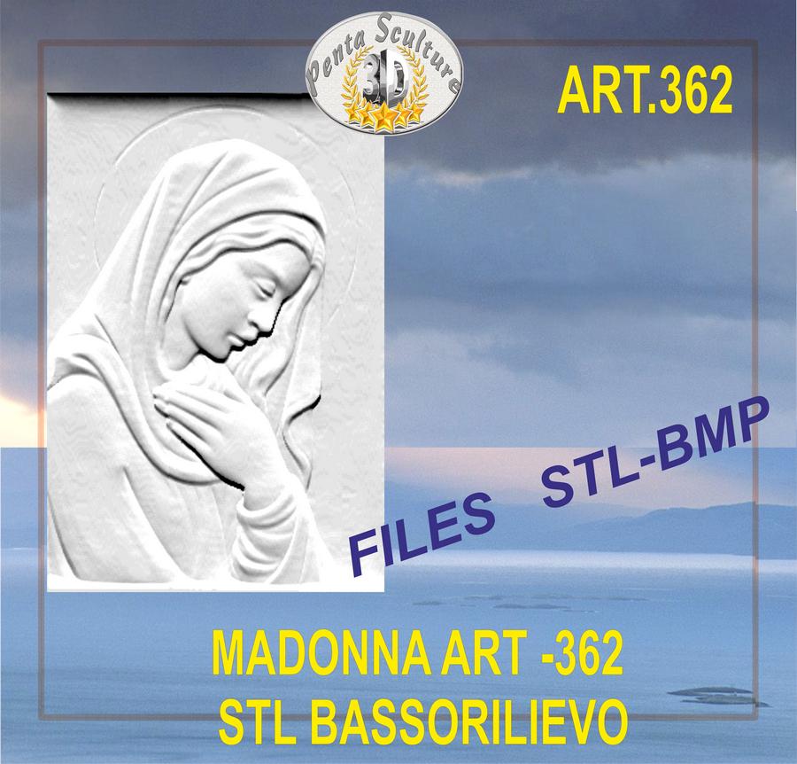 madonna__STL_bassorilievo_per_CNC_pantografi_art._362