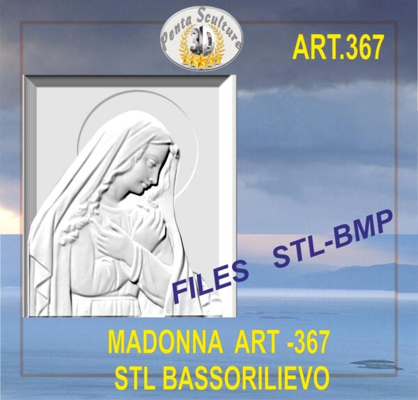 madonna_STL_bassorilievo_per_CNC_pantografi_art._367