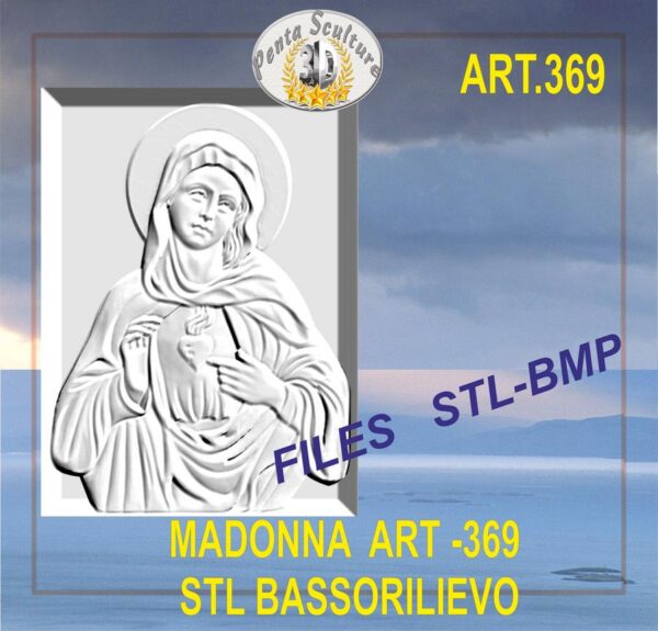 madonna_STL_bassorilievo_per_CNC_pantografi_art._369
