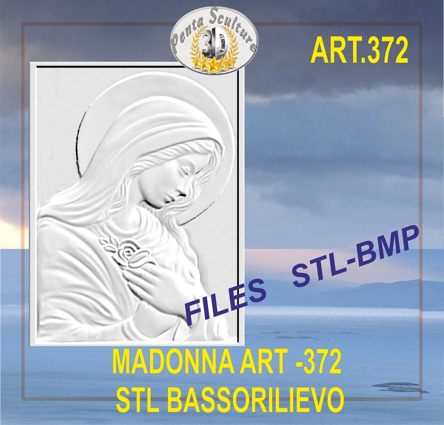 madonna__STL_bassorilievo_per_CNC_pantografi_art._372