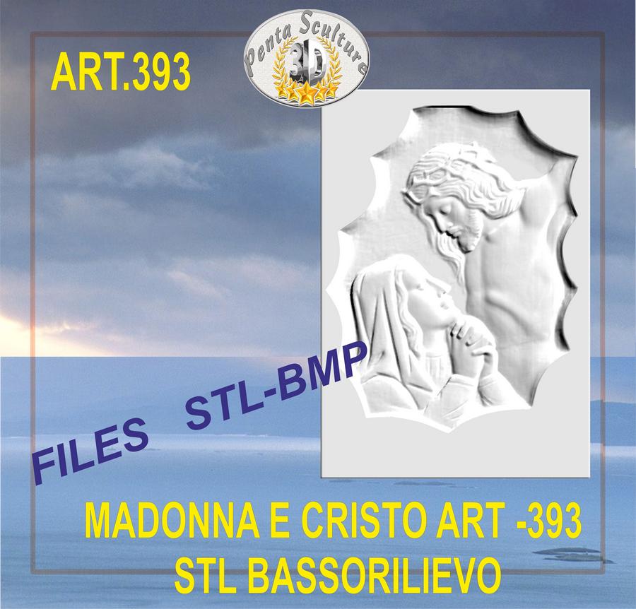 madonna_e_cristo_STL_bassorilievo_per_CNC_pantografi_art._393