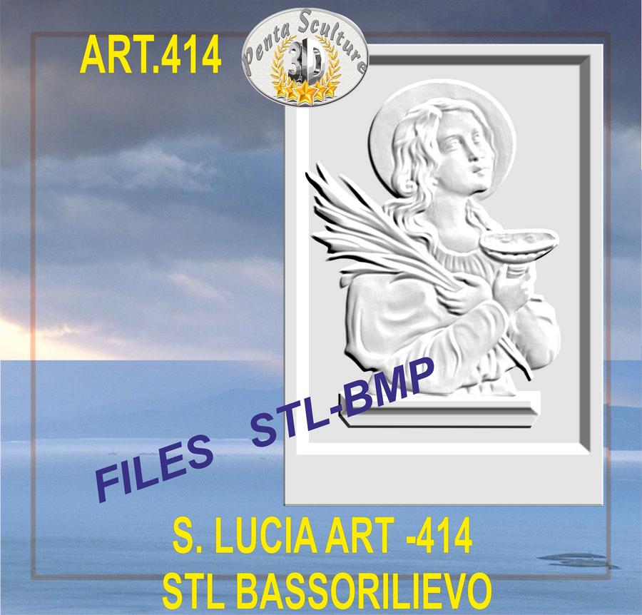 santa_lucia_STL_bassorilievo_per_CNC_pantografi_art._414