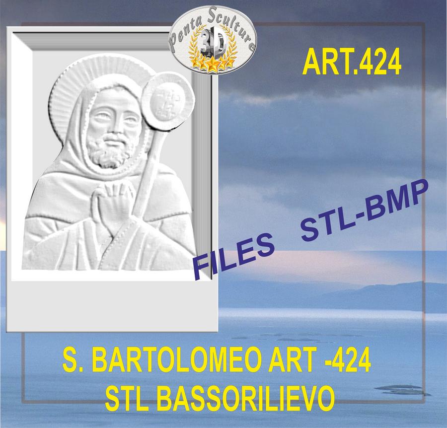 san_bartolomeo_STL_bassorilievo_per_CNC_pantografi_art._424