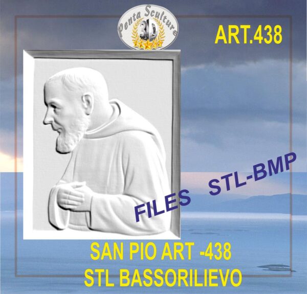 san_pio_di_pietrelcina_STL_bassorilievo_per_CNC_pantografi_art._438