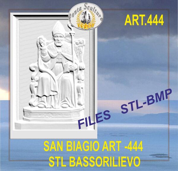 san_biagio_STL_bassorilievo_per_CNC_pantografi_art._444