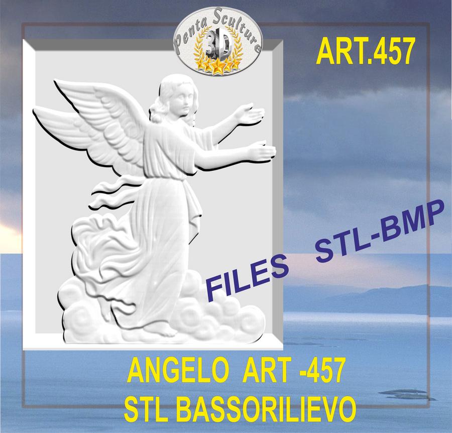 angelo_STL_bassorilievo_per_CNC_pantografi_art._457