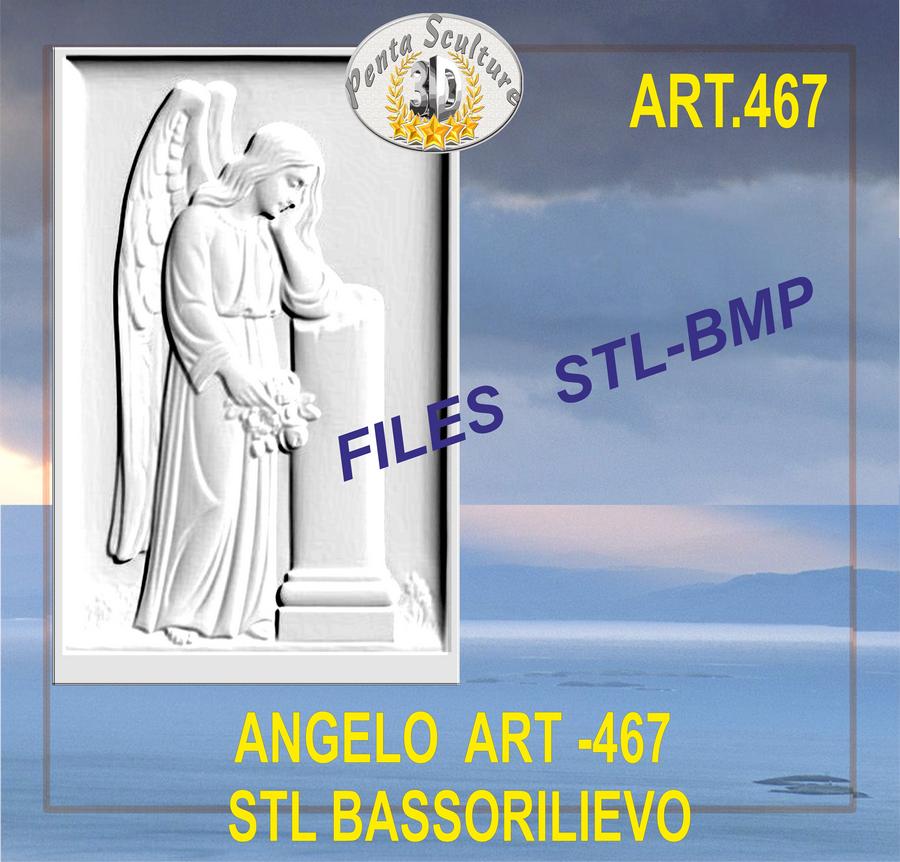 angelo_STL_bassorilievo_per_CNC_pantografi_art._467