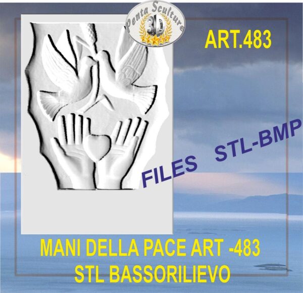 Mani_della_pace_STL_bassorilievo_per_CNC_pantografi_art._483