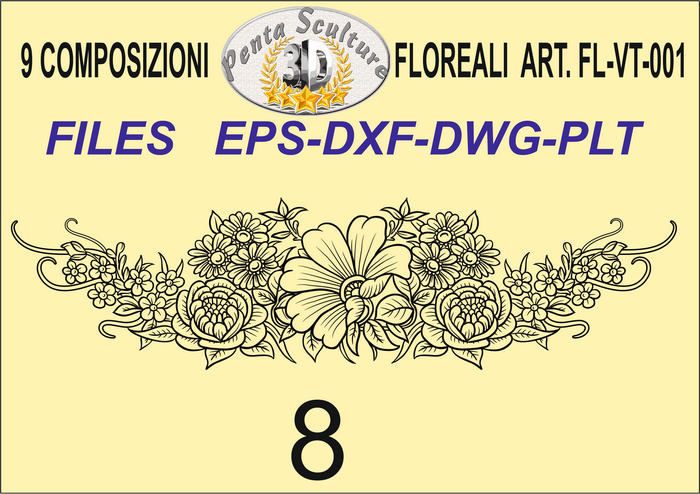 Composizione_floreale_modelli_fl_vt_file_008_vettoriale_eps_dwg_dxf_plt
