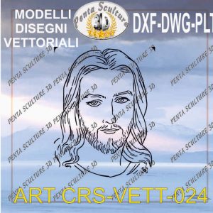 Cristo file vettoriale modello CRS 024 eps dwg dxf plt