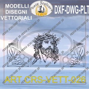 Cristo file vettoriale modello CRS 026 eps dwg dxf plt