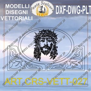 Cristo file vettoriale modello CRS 027 eps dwg dxf plt