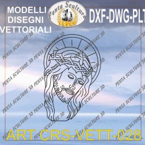 Cristo file vettoriale modello CRS 028 eps dwg dxf plt