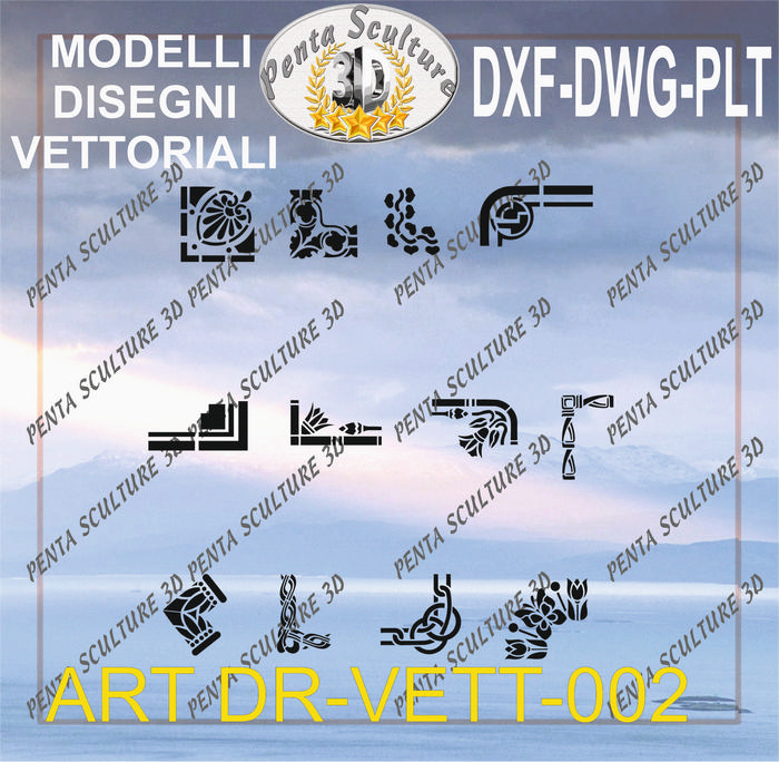 Decori_vettoriale_modello_DR-VETT_002_eps_dwg_dxf_plt