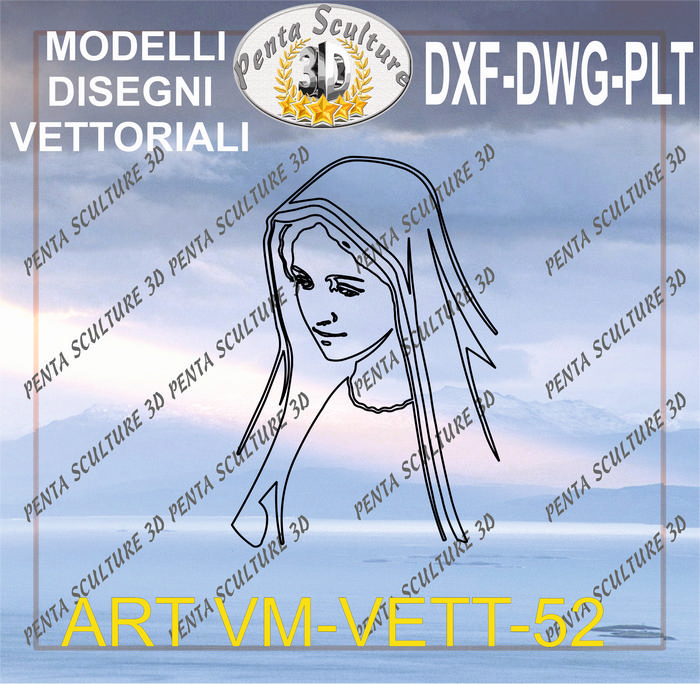 Vergine_Maria_file_vettoriale_modello_52_eps_dwg_dxf_plt