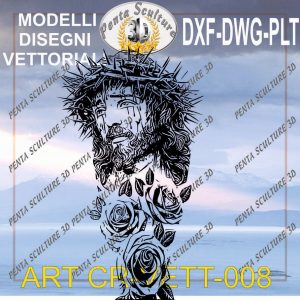Cristo file vettoriale modello CRS 008 eps dwg dxf plt